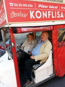 Ádler Péter bácsi - a karitatív taxis