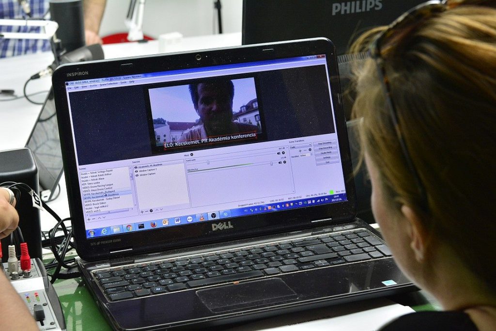 Szalay Dániel élőben Kecskemétről, a PR Akadémia helyszínéről